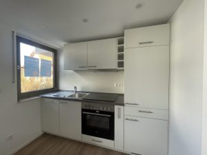 Küche mit Einbauten