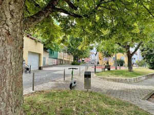 Anliegerbereich vor dem Haus