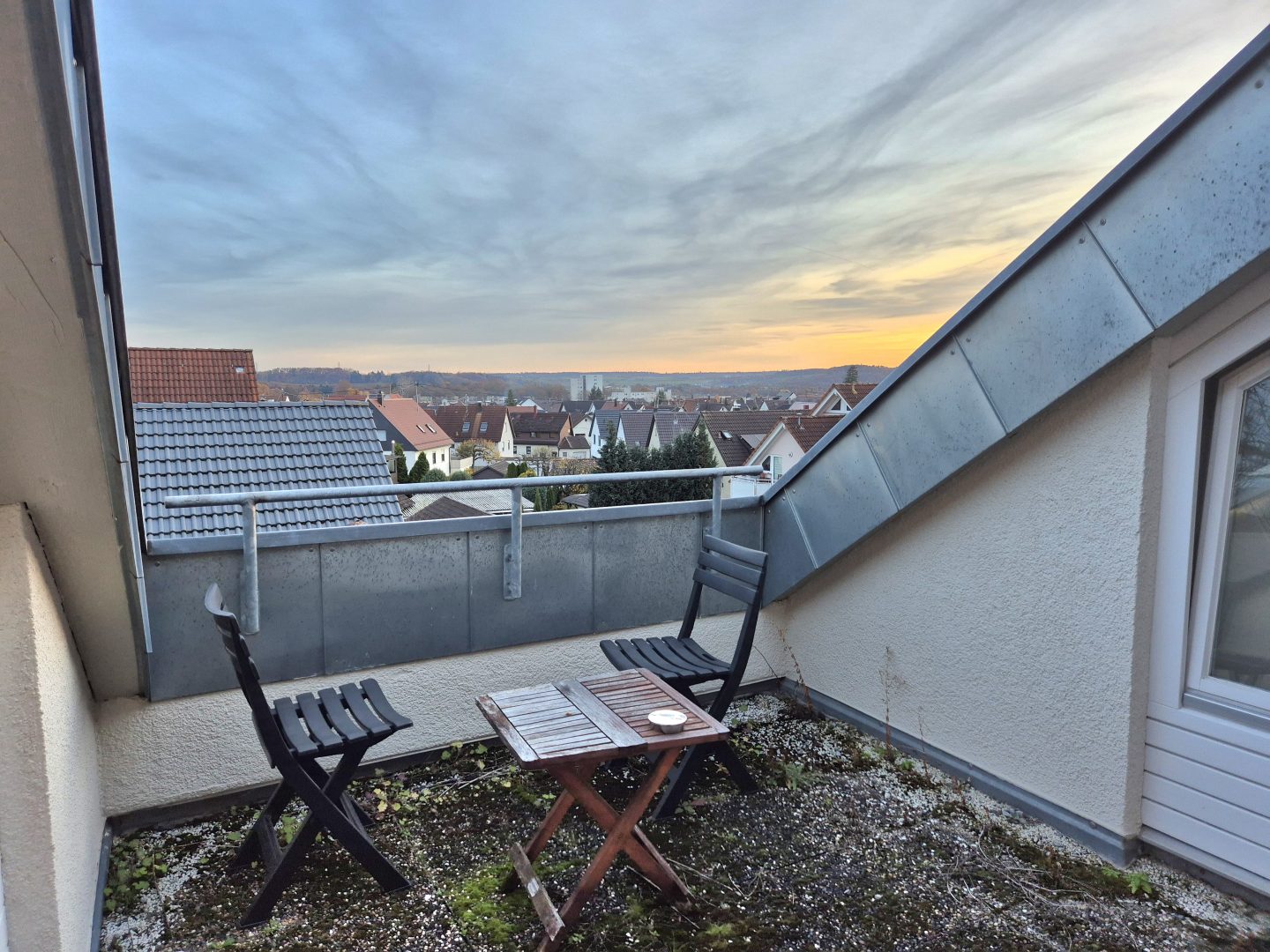 Dachterrasse mit Ausblick