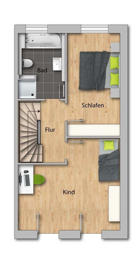 Obergeschoss...