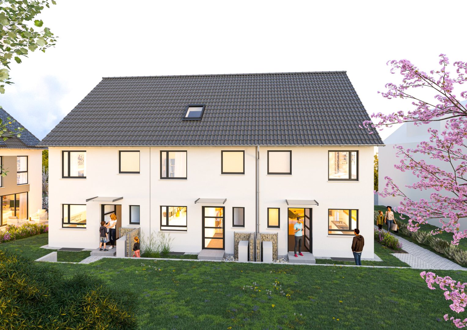 Hausansicht Eingang
