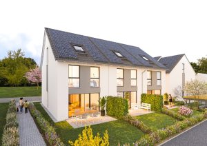 Hausansicht Gartenseite