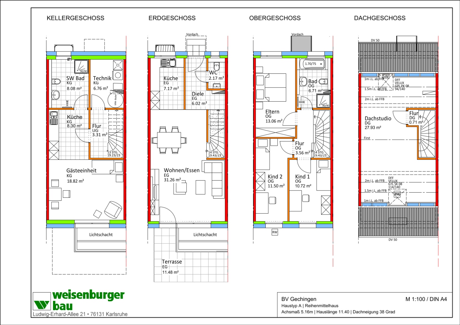 Grundriss Haus 2
